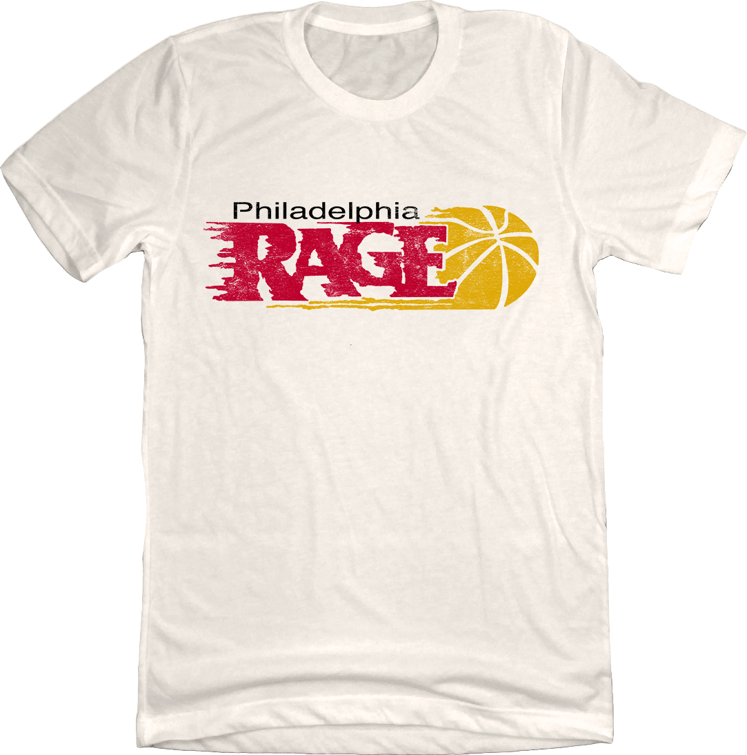 Philadelphia Rage Basketball Unisex Natural Tee