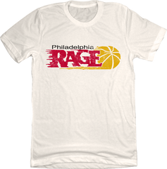 Philadelphia Rage Basketball Unisex Natural Tee