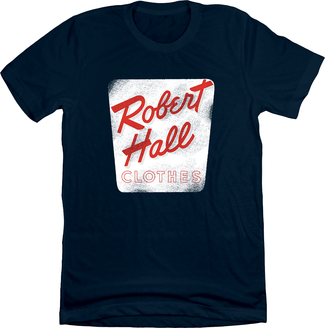 Robert Hall Clothes navy T-shirt Old School Shirts