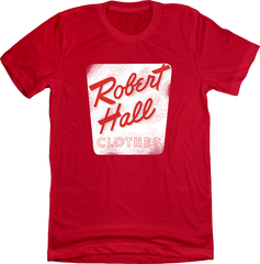 Robert Hall Clothes red T-shirt Old School Shirts