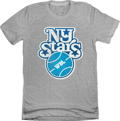 New York Stars Basketball Grey Tee