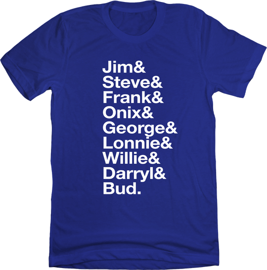 Baseball Lineup 1985 Kansas City &