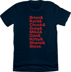 Baseball Lineup 1991 Minnesota & blue T-shirt Old School Shirts