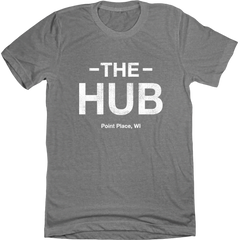 The Hub Grey T-shirt Old School Shirts