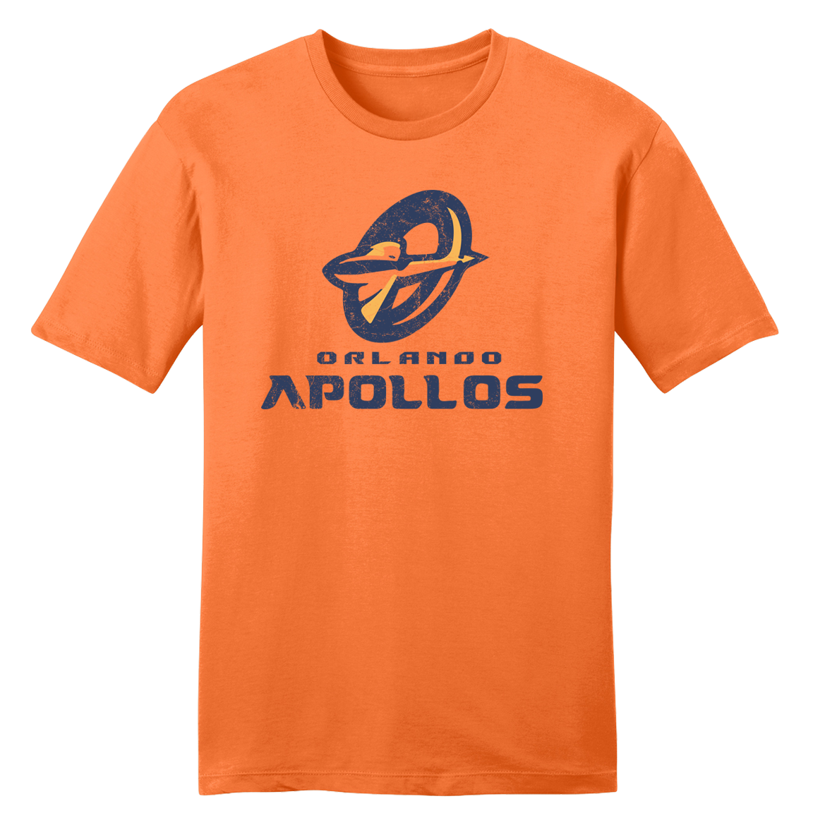 Orlando Apollos - Unisex T-Shirt / Orange / S