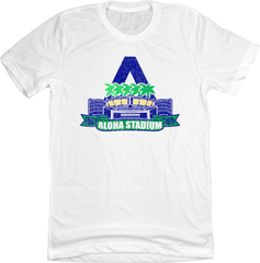 Aloha Stadium T-shirt white Old School Shirts