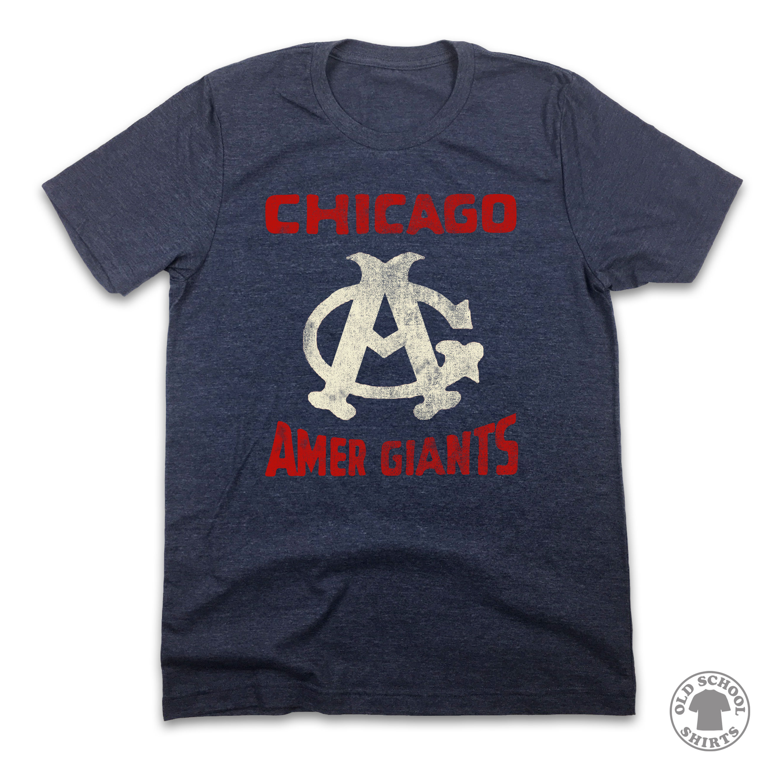Chicago Amer Giants - Old School Shirts- Retro Sports T Shirts