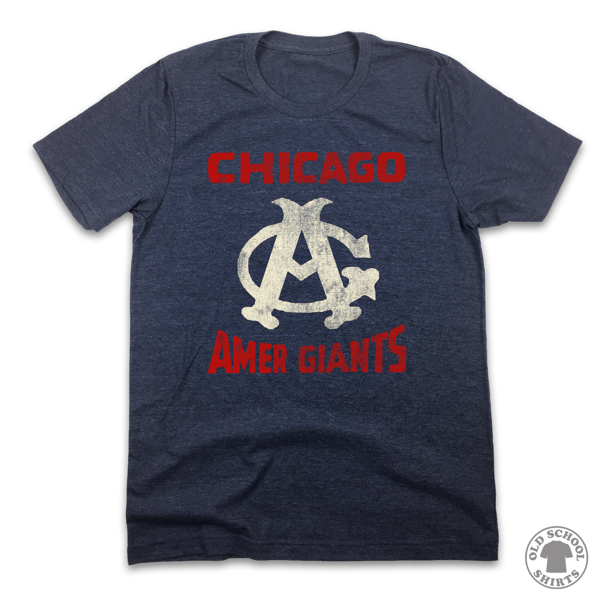 Chicago Amer Giants - Old School Shirts- Retro Sports T Shirts