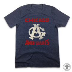Chicago Amer Giants - Old School Shirts- Retro Sports T Shirts