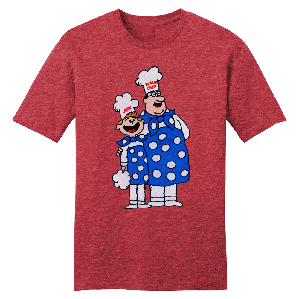 Burger Chef and Jeff T-shirt red