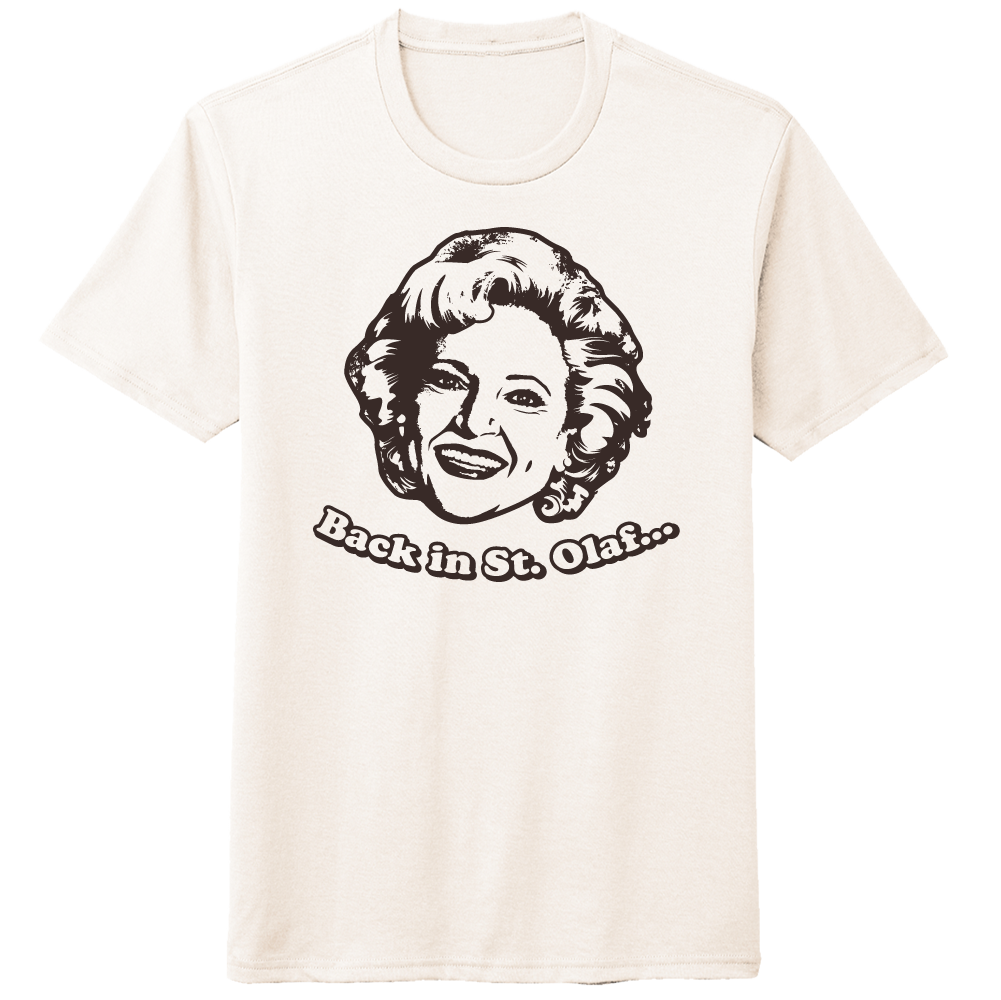 Back in St. Olaf tee
