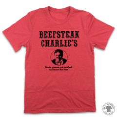 Beefsteak Charlie's - Old School Shirts- Retro Sports T Shirts