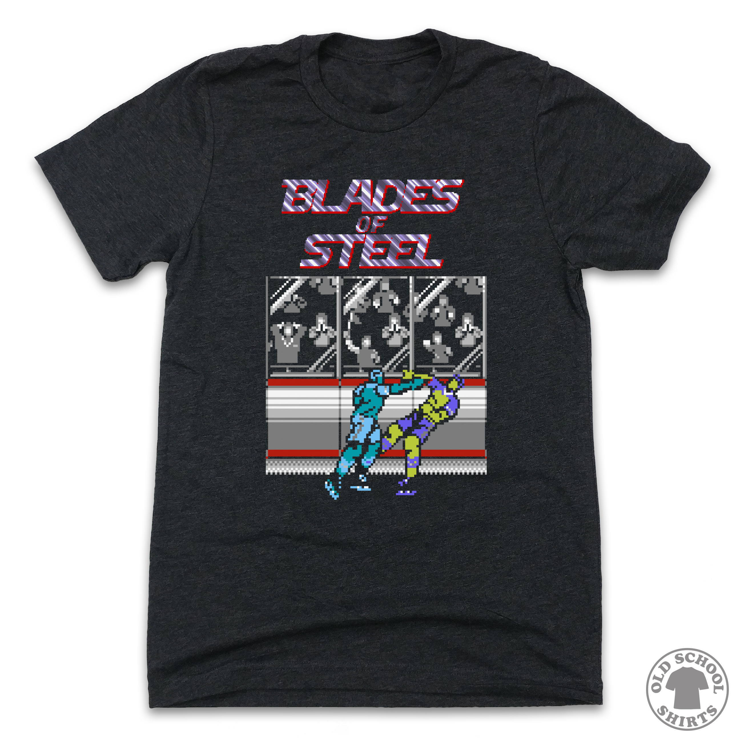 Blades of Steel - Old School Shirts- Retro Sports T Shirts