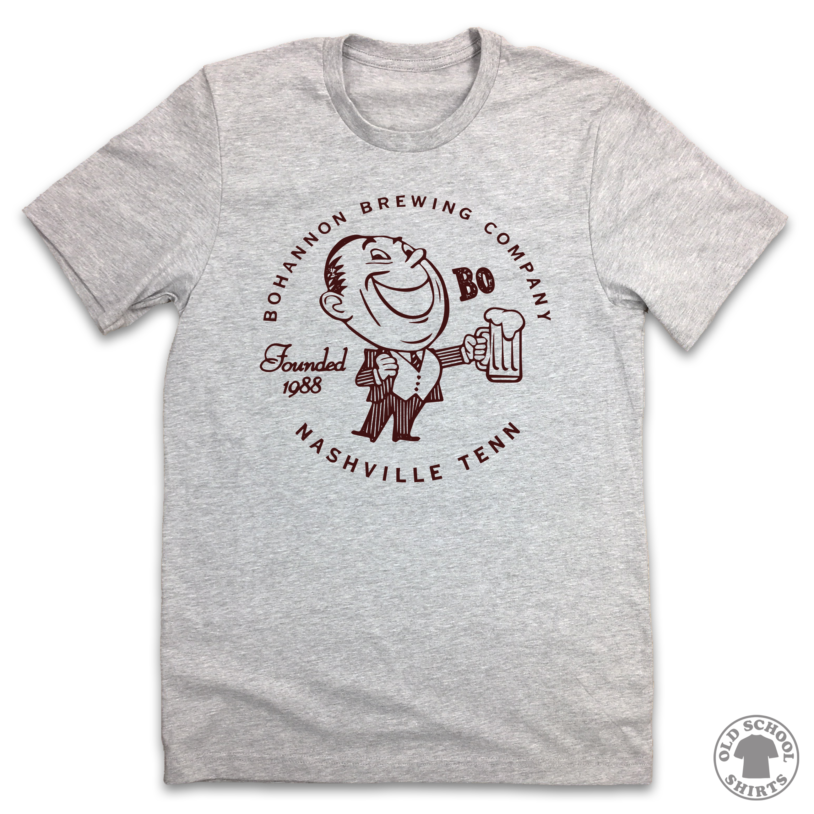 Bohannon Brewing - Old School Shirts- Retro Sports T Shirts