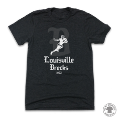 Louisville Brecks Football - Old School Shirts- Retro Sports T Shirts