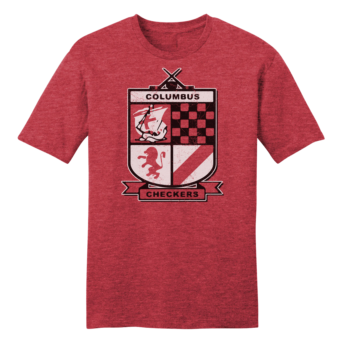 Columbus Checkers hockey T-shirt