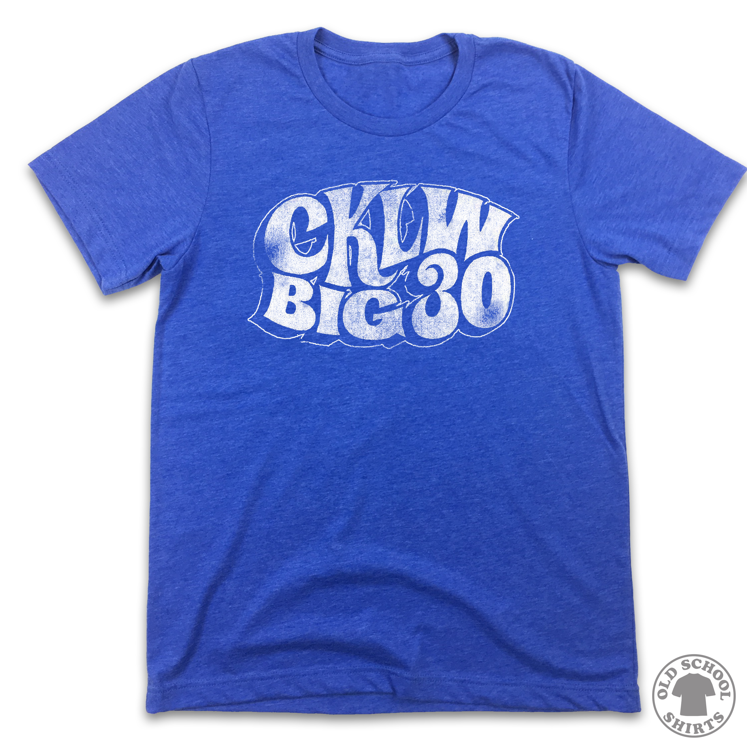 CKLW Big 30 Hits List Logo T-Shirt - Old School Shirts- Retro Sports T Shirts