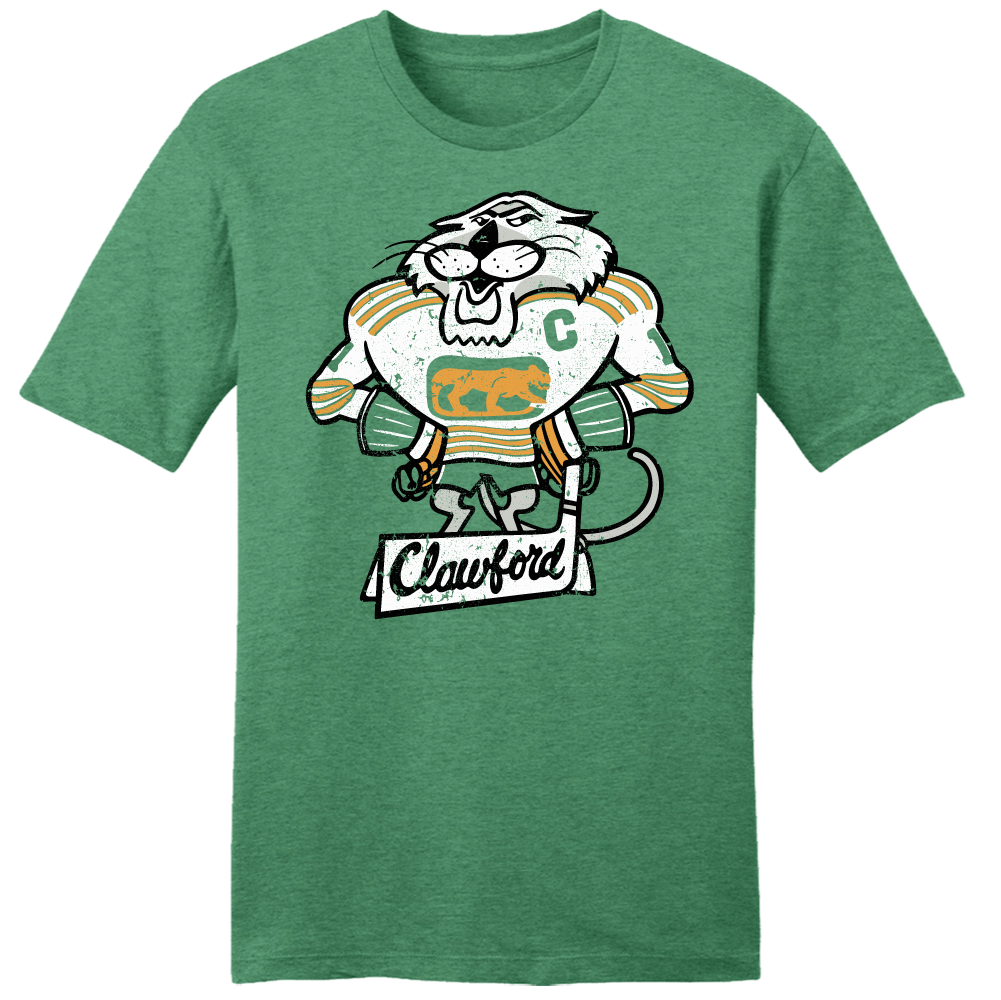 Clawford Chicago Cougars Mascot T-shirt