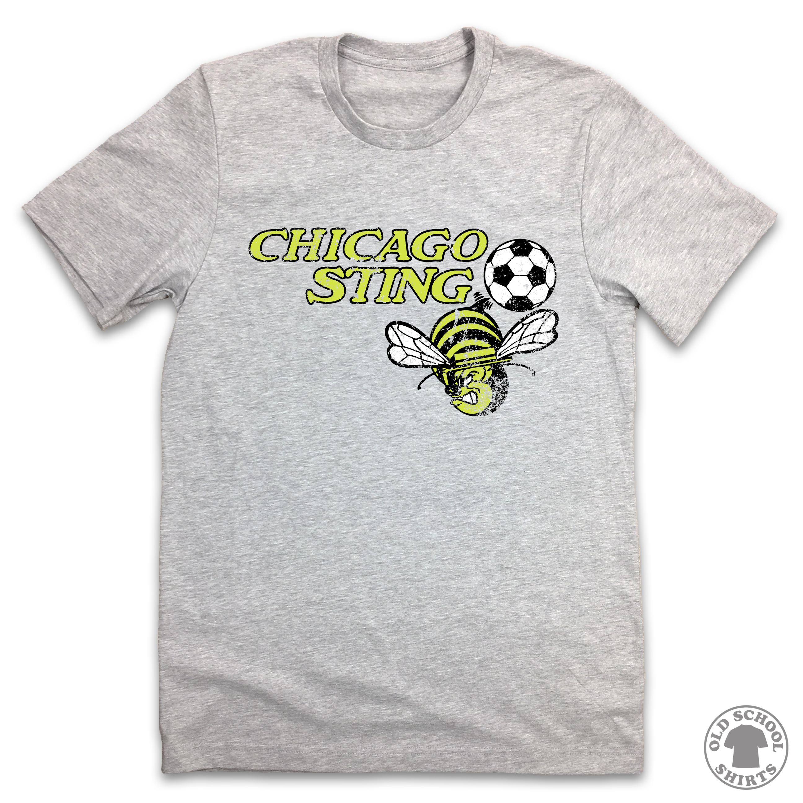 Chicago Sting - Old School Shirts- Retro Sports T Shirts