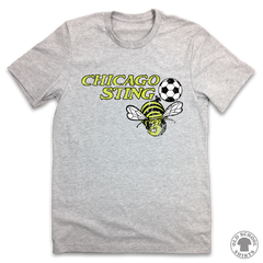 Chicago Sting - Old School Shirts- Retro Sports T Shirts