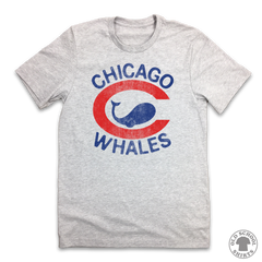 Chicago Whales - Old School Shirts- Retro Sports T Shirts