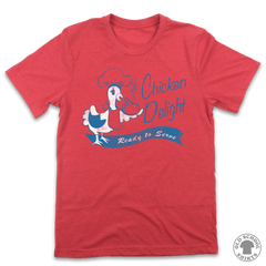 Chicken Delight - Old School Shirts- Retro Sports T Shirts