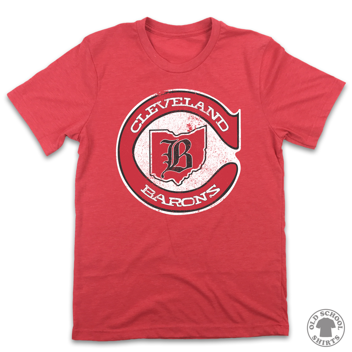 Cleveland Barons - Old School Shirts- Retro Sports T Shirts