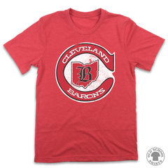 Cleveland Barons - Old School Shirts- Retro Sports T Shirts