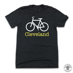 Bike Cleveland - Old School Shirts- Retro Sports T Shirts