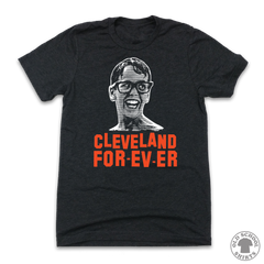Cleveland For-Ev-Er - Old School Shirts- Retro Sports T Shirts