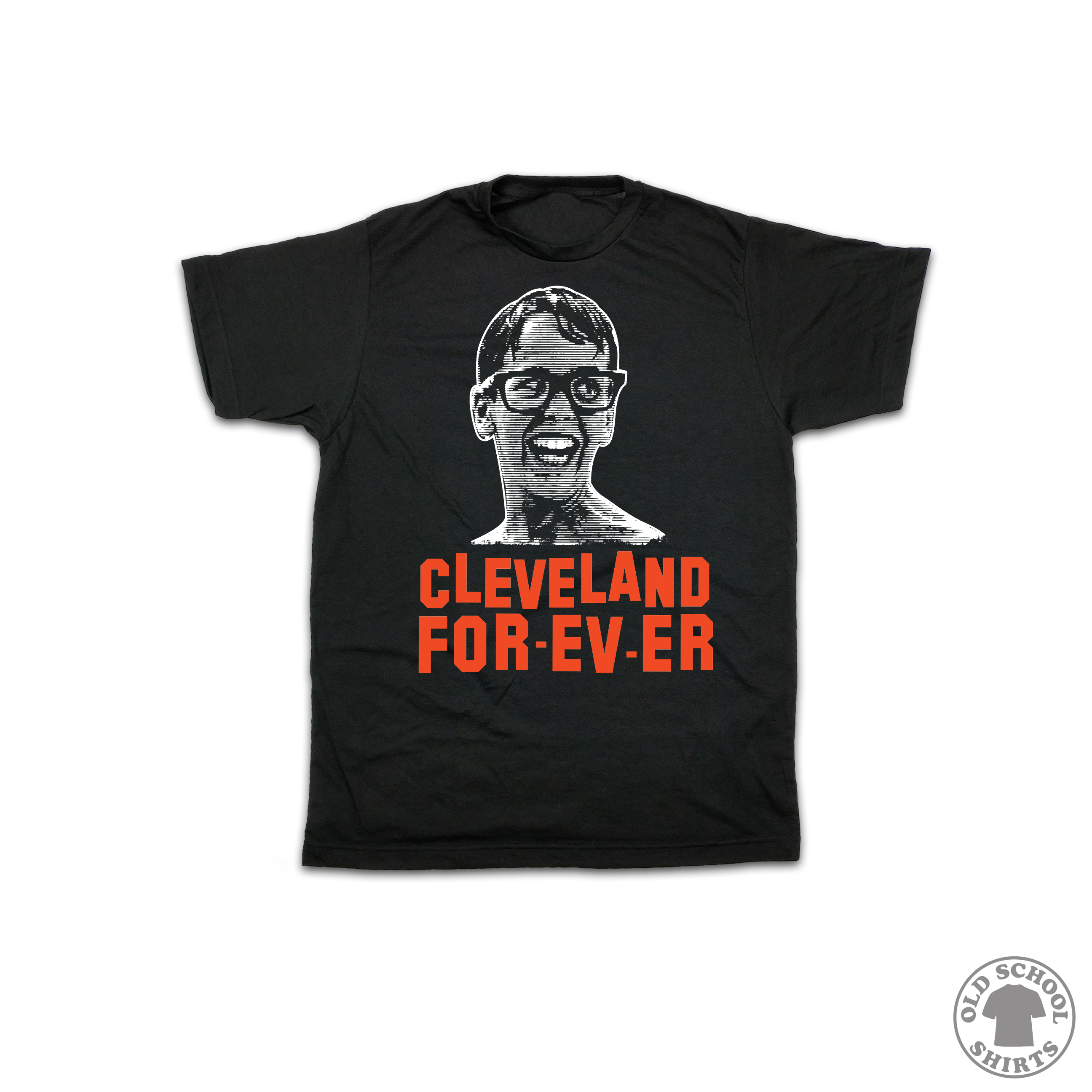 Cleveland For-Ev-Er | Youth Garments - Old School Shirts- Retro Sports T Shirts