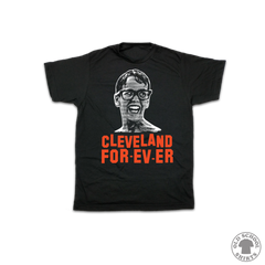 Cleveland For-Ev-Er | Youth Garments - Old School Shirts- Retro Sports T Shirts