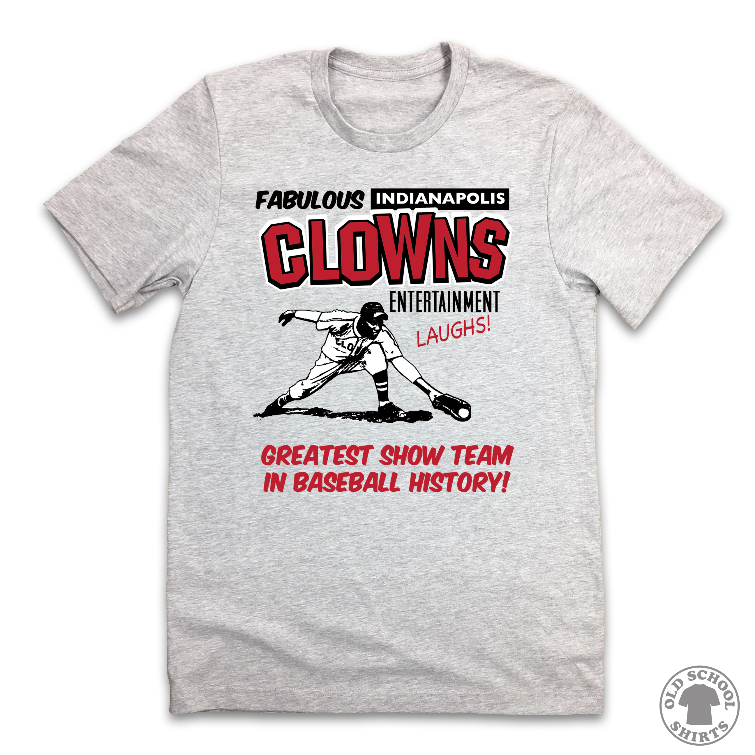 Fabulous Indianapolis Clowns - Old School Shirts- Retro Sports T Shirts