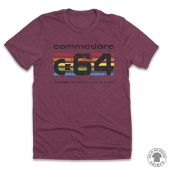 Commodore 64 - Old School Shirts- Retro Sports T Shirts