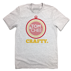 Tom & Chee Crafty T-shirt grey