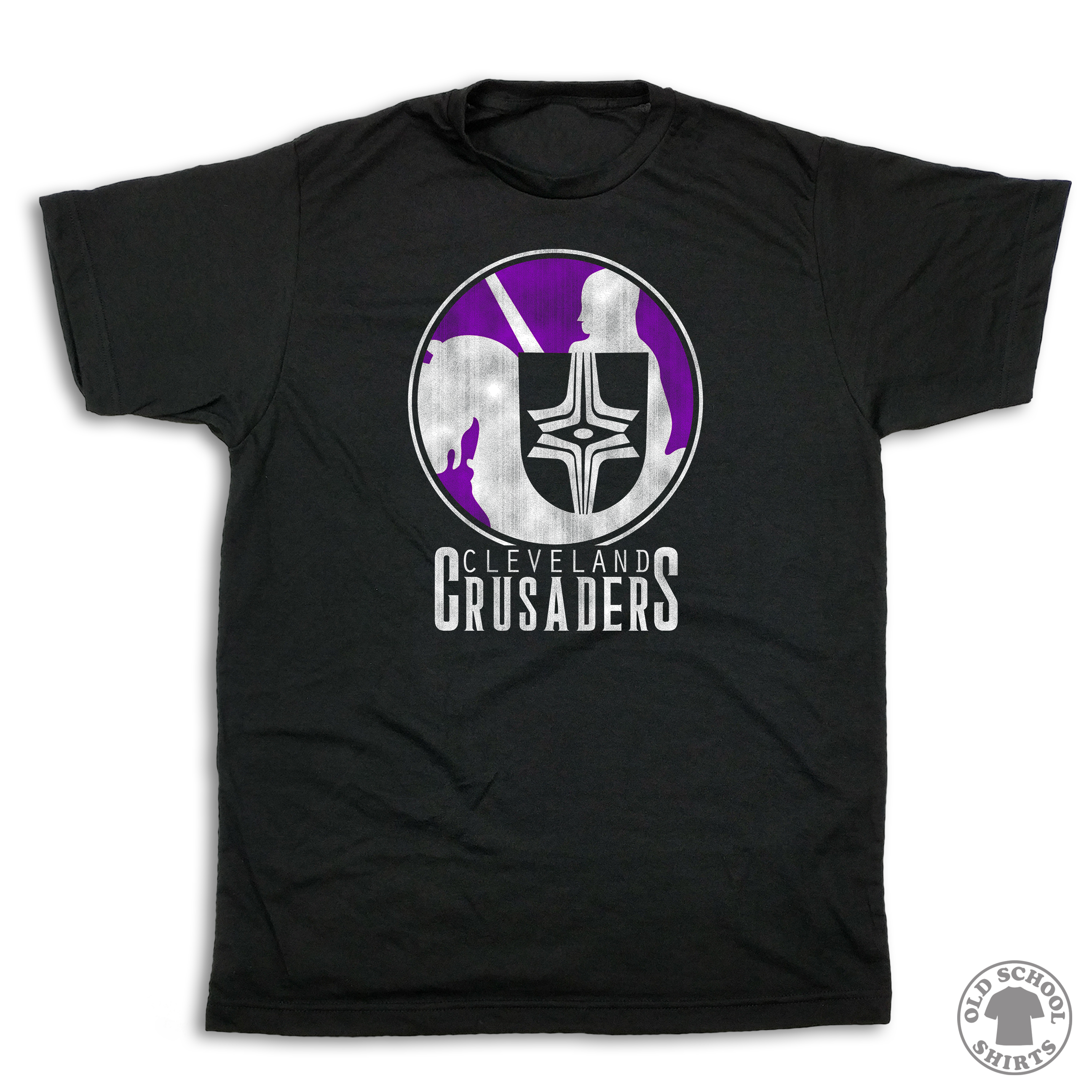 Cleveland Crusaders Hockey - Old School Shirts- Retro Sports T Shirts