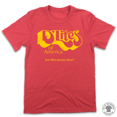 D'Lites of America - Old School Shirts- Retro Sports T Shirts