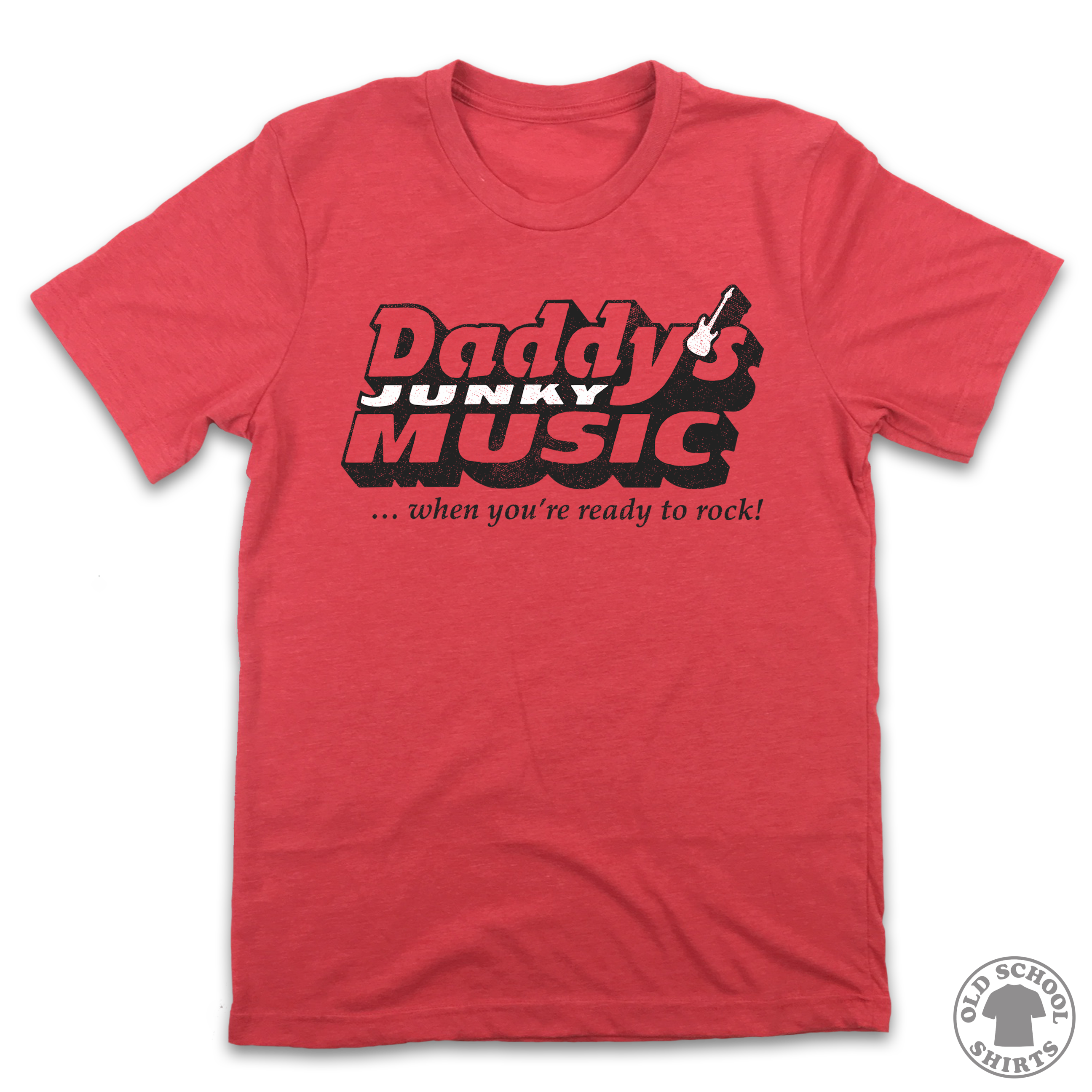 Daddy's Junky Music - Old School Shirts- Retro Sports T Shirts