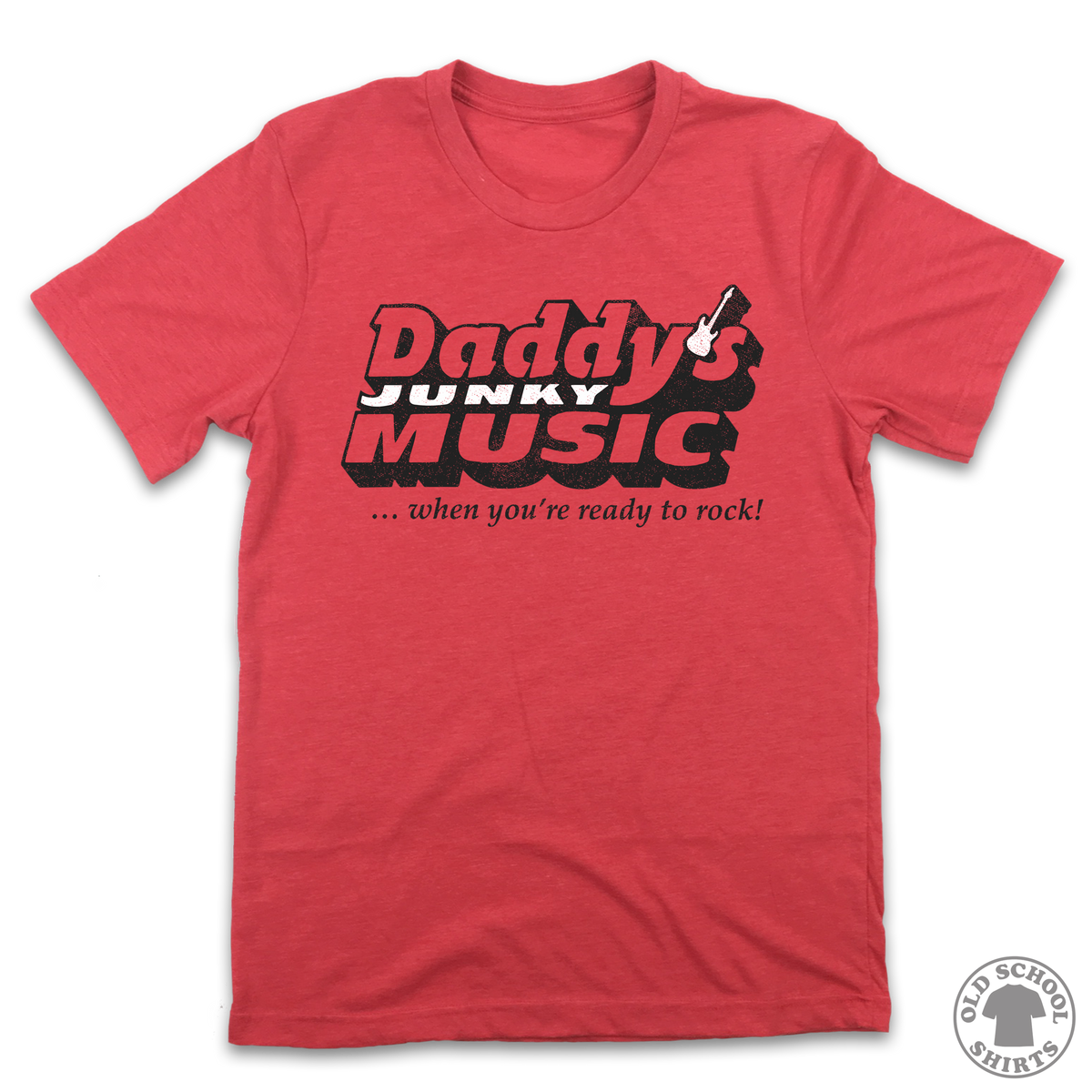 Daddy's Junky Music - Old School Shirts- Retro Sports T Shirts