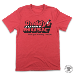 Daddy's Junky Music - Old School Shirts- Retro Sports T Shirts