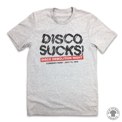 Disco Sucks! - Disco Demolition Night - Old School Shirts- Retro Sports T Shirts