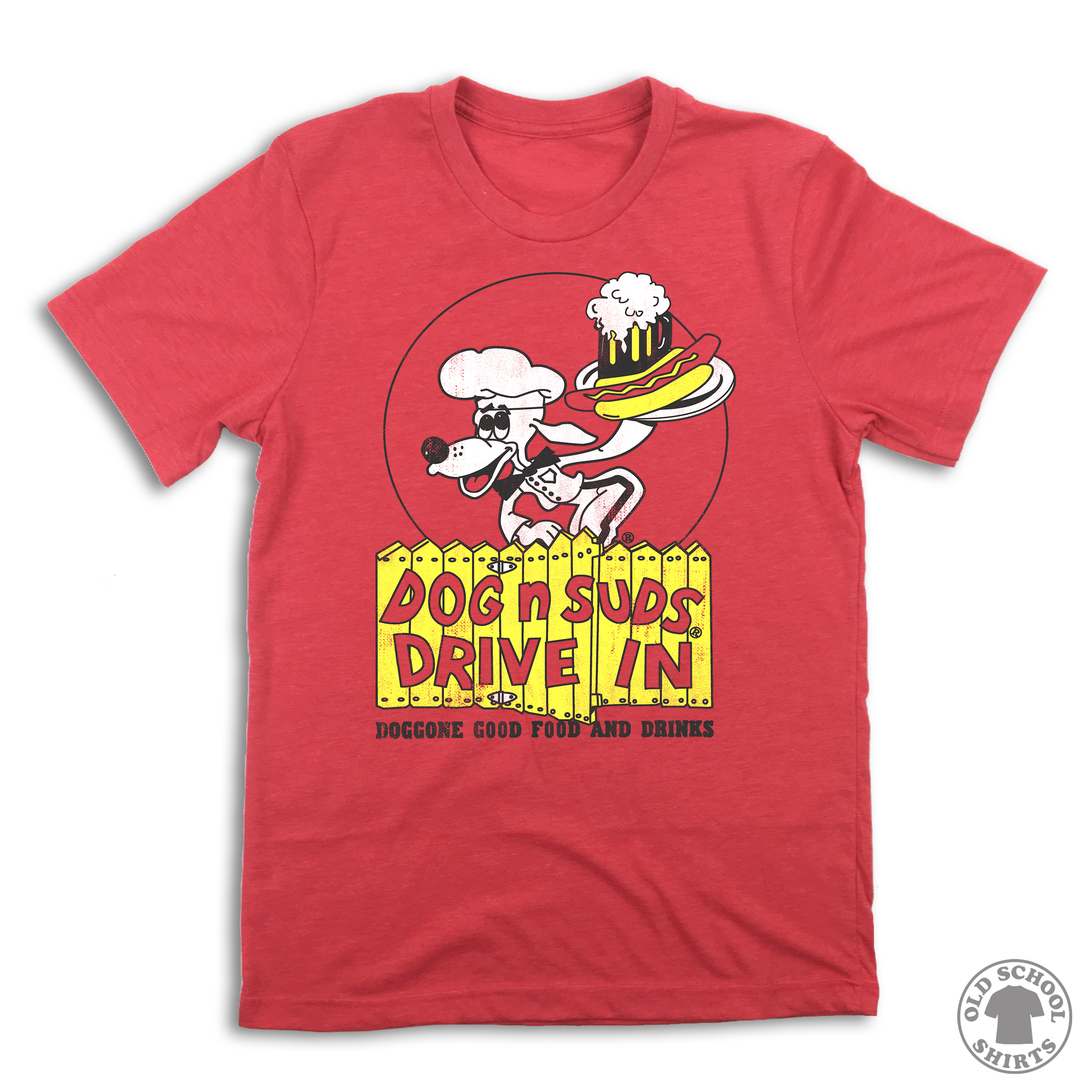 Dog n Suds Drive In - Old School Shirts- Retro Sports T Shirts