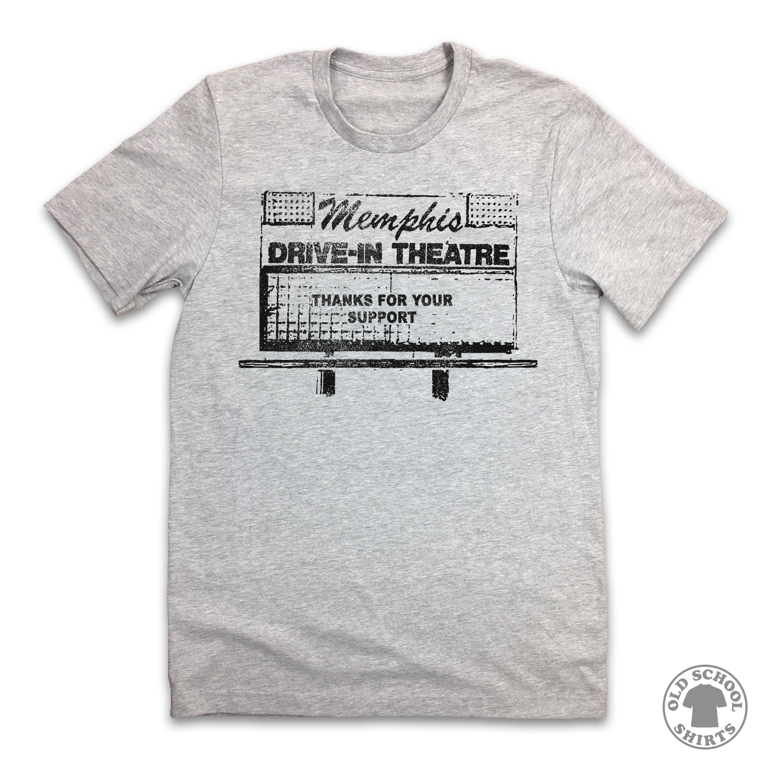 Memphis Drive-In Theatre - Old School Shirts- Retro Sports T Shirts