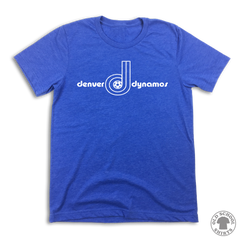 Denver Dynamos - Old School Shirts- Retro Sports T Shirts
