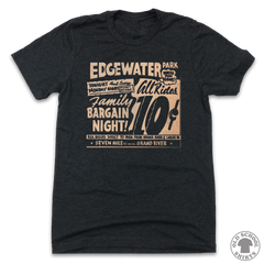 Detroit Edgewater Park - Old School Shirts- Retro Sports T Shirts