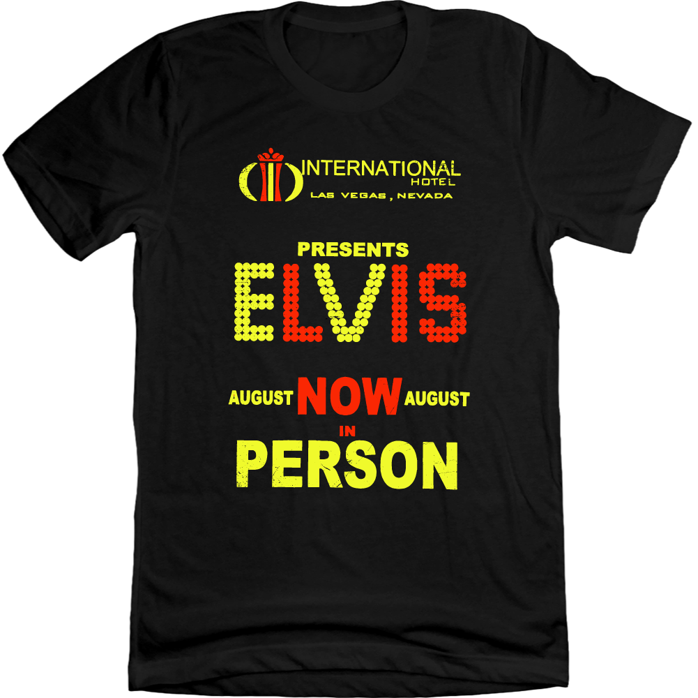 Elvis In Person International Hotel T-Shirt