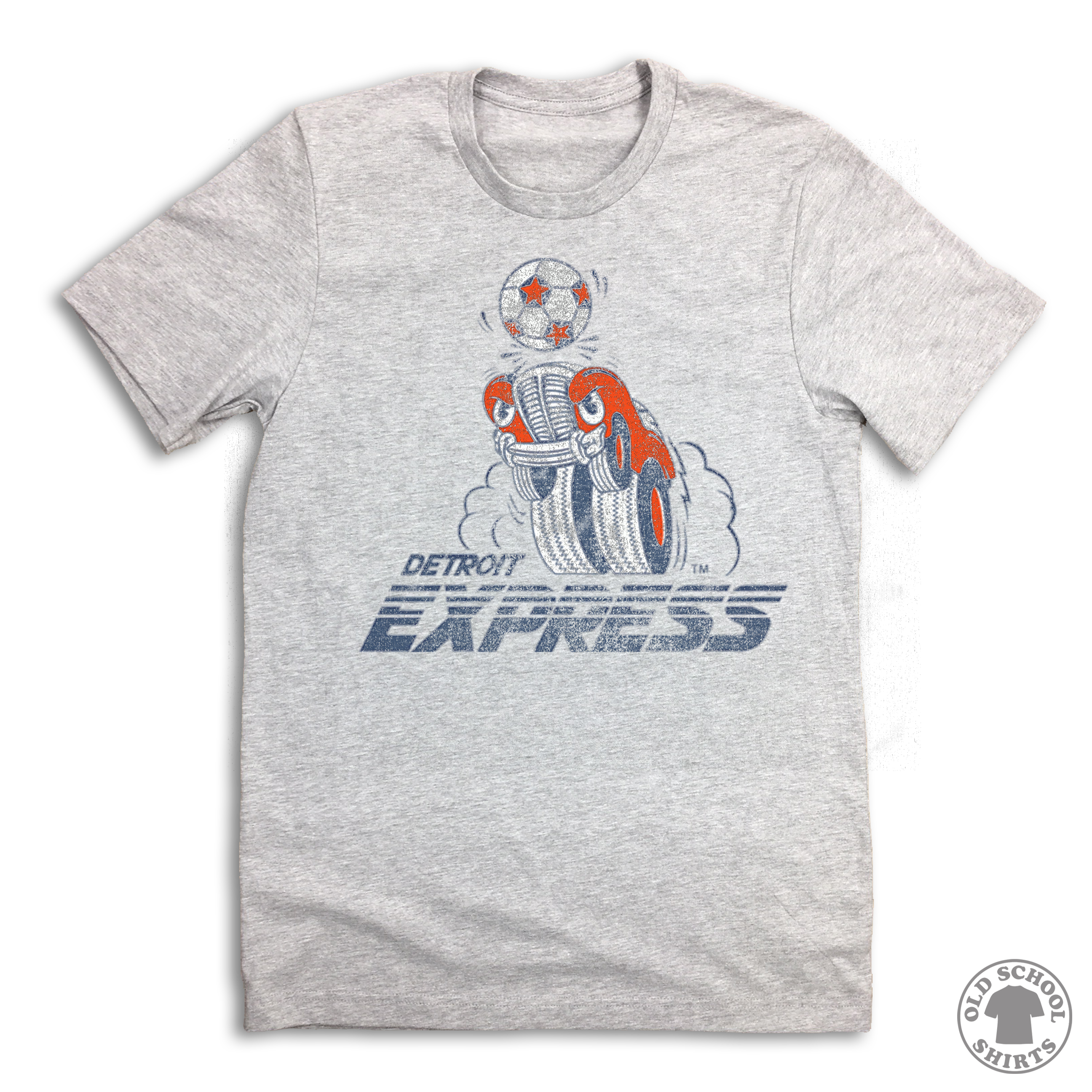 Detroit Express Soccer - Old School Shirts- Retro Sports T Shirts