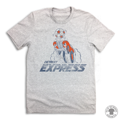 Detroit Express Soccer - Old School Shirts- Retro Sports T Shirts