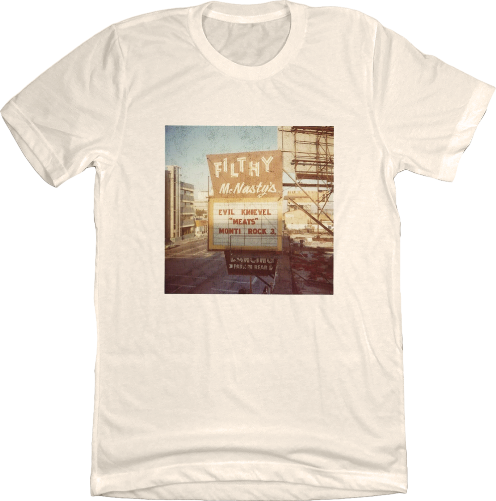 Filthy McNasty's natural white T-shirt Old School Shirts