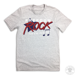 Freedom Rock! - Old School Shirts- Retro Sports T Shirts